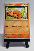 Shadowbox Pokémon TCG – [Vulpix] | Handmade Art