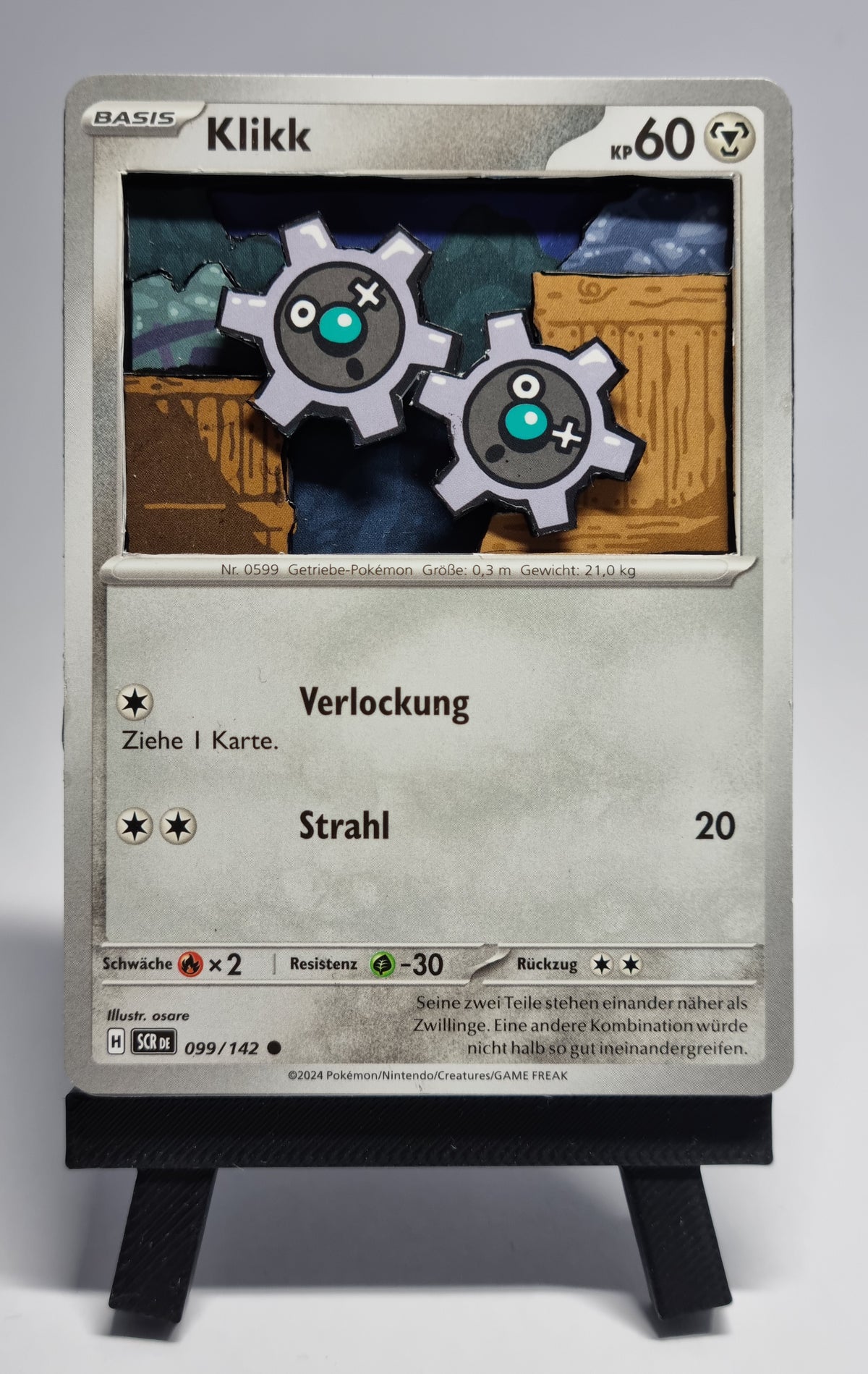 Shadowbox Pokémon TCG – [Klikk] | Handmade Art