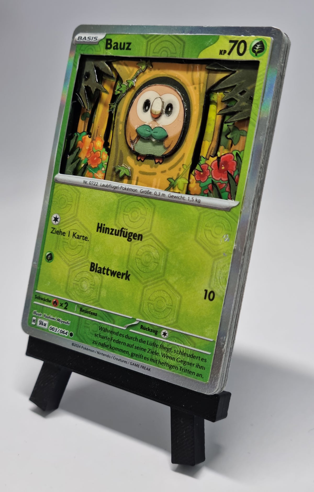 Shadowbox Pokémon TCG – [Bauz] | Handmade Art
