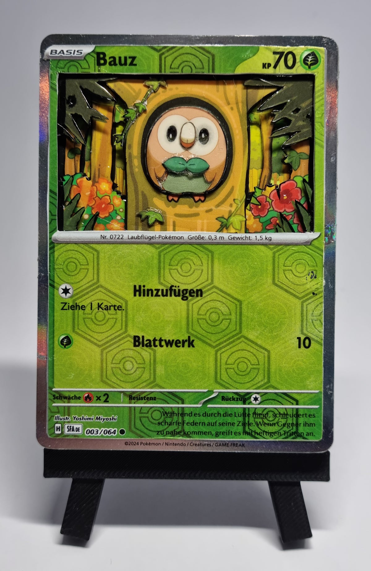 Shadowbox Pokémon TCG – [Bauz] | Handmade Art