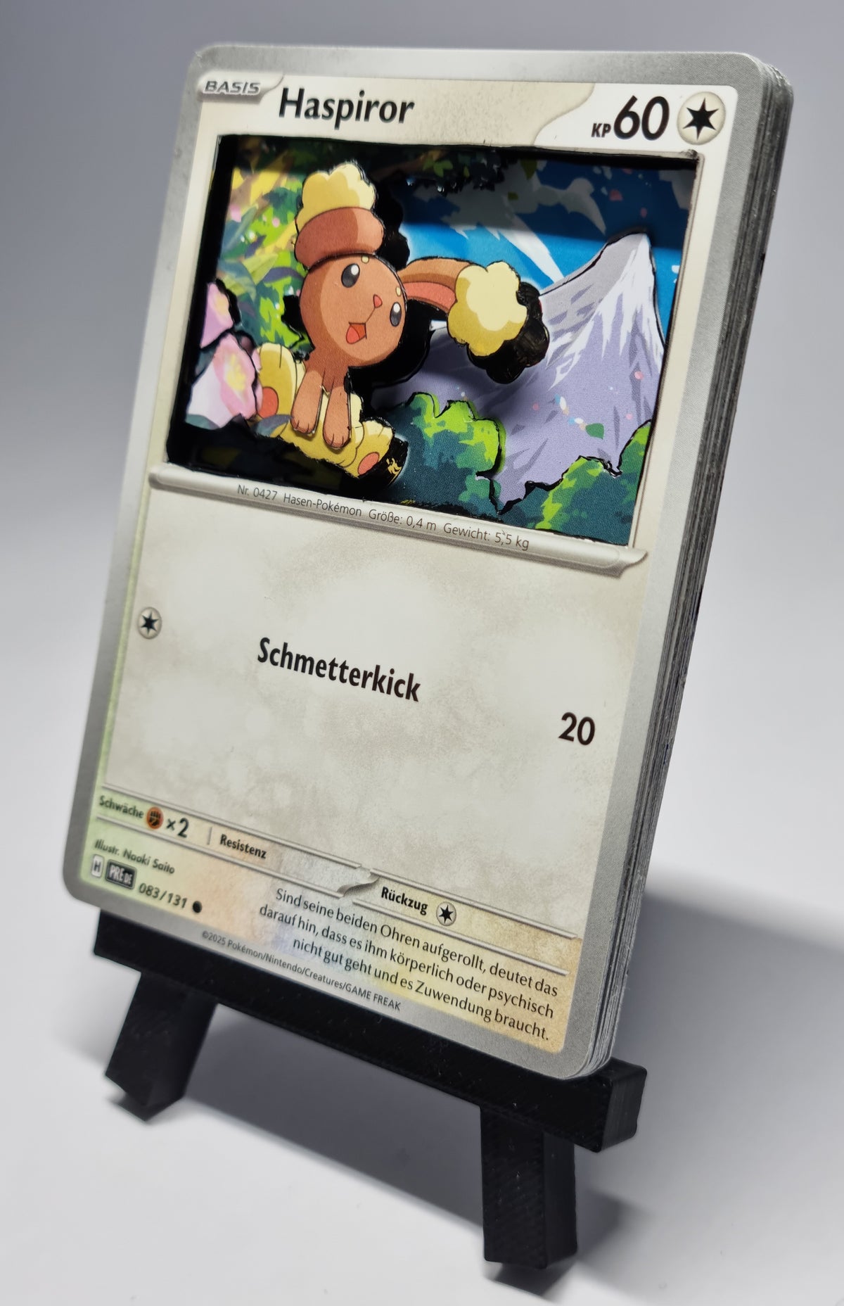 Shadowbox Pokémon TCG – [Haspiror] | Handmade Art