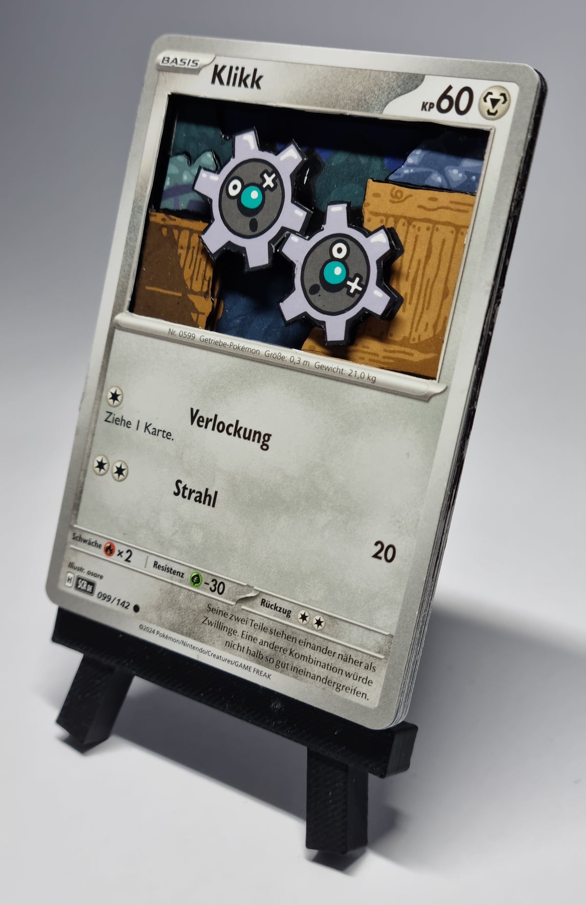 Shadowbox Pokémon TCG – [Klikk] | Handmade Art