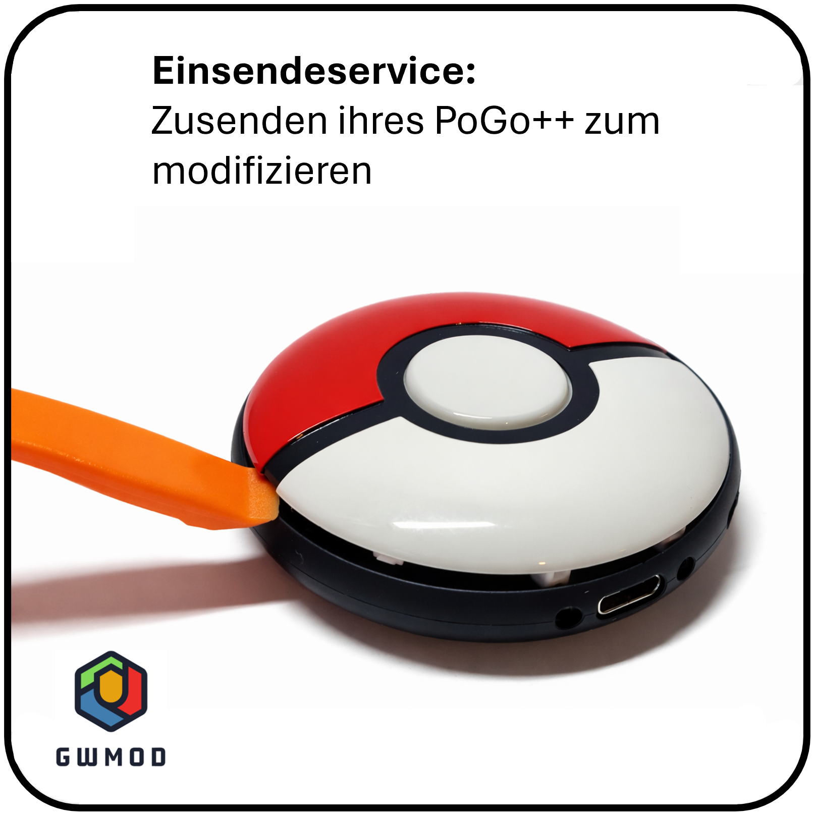 Einsendeservice um PoGo++ modifizieren zu lassen