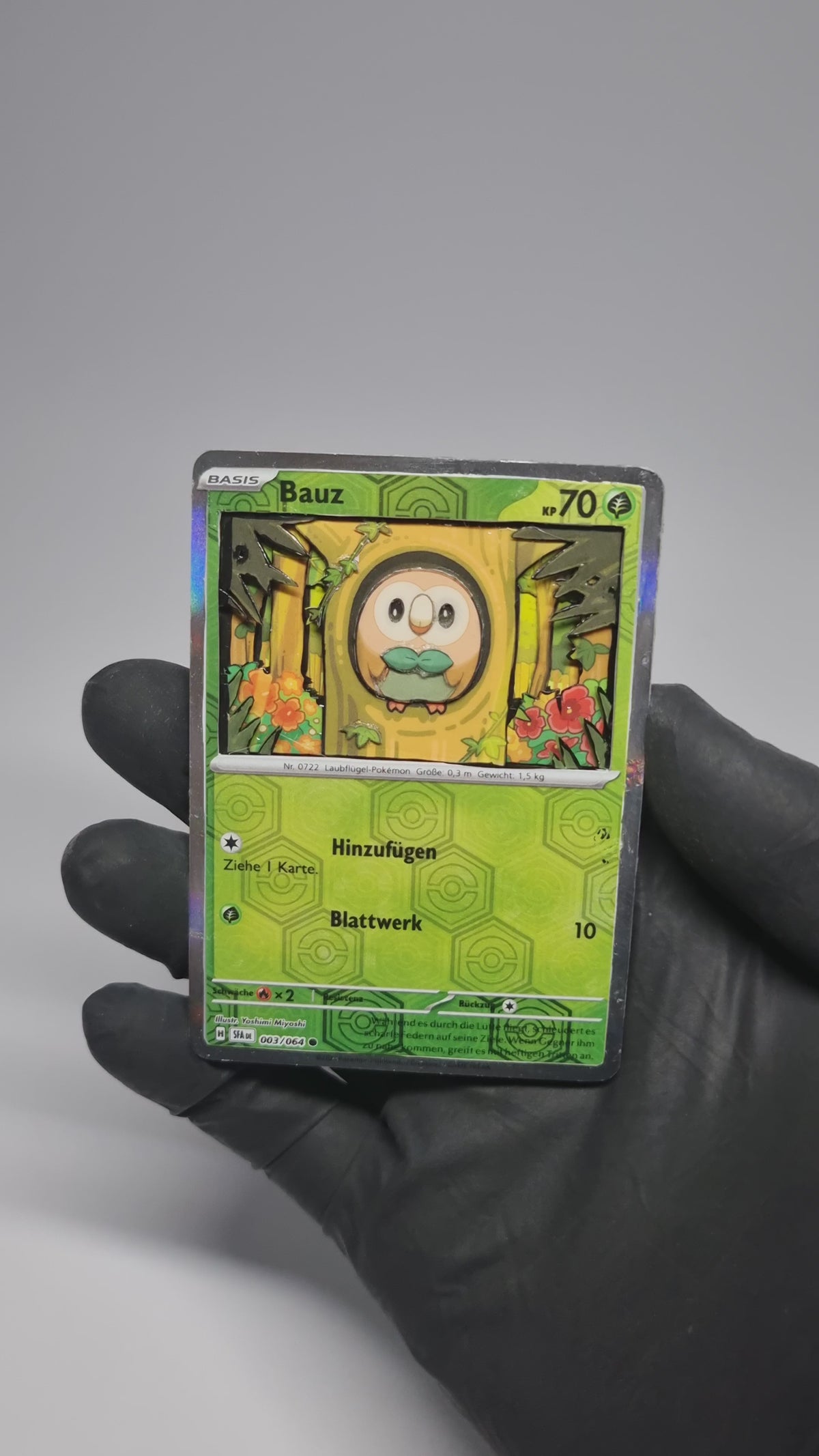 Shadowbox Pokémon TCG – [Bauz] | Handmade Art