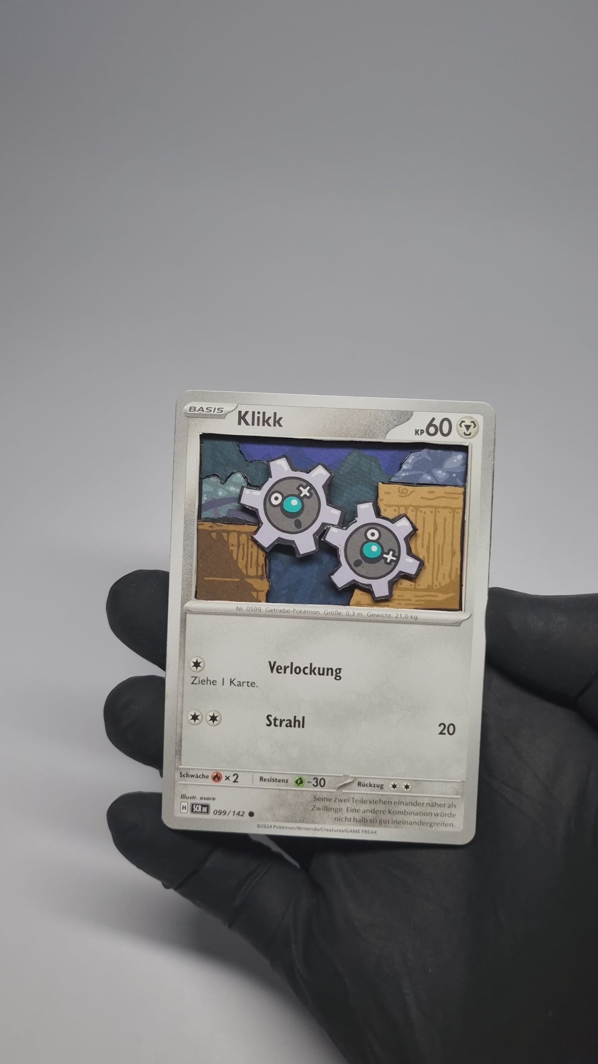 Shadowbox Pokémon TCG – [Klikk] | Handmade Art