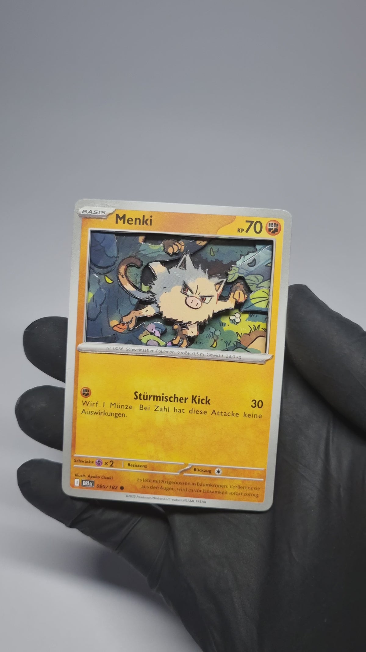 Shadowbox Pokémon TCG – [Menki] | Handmade Art