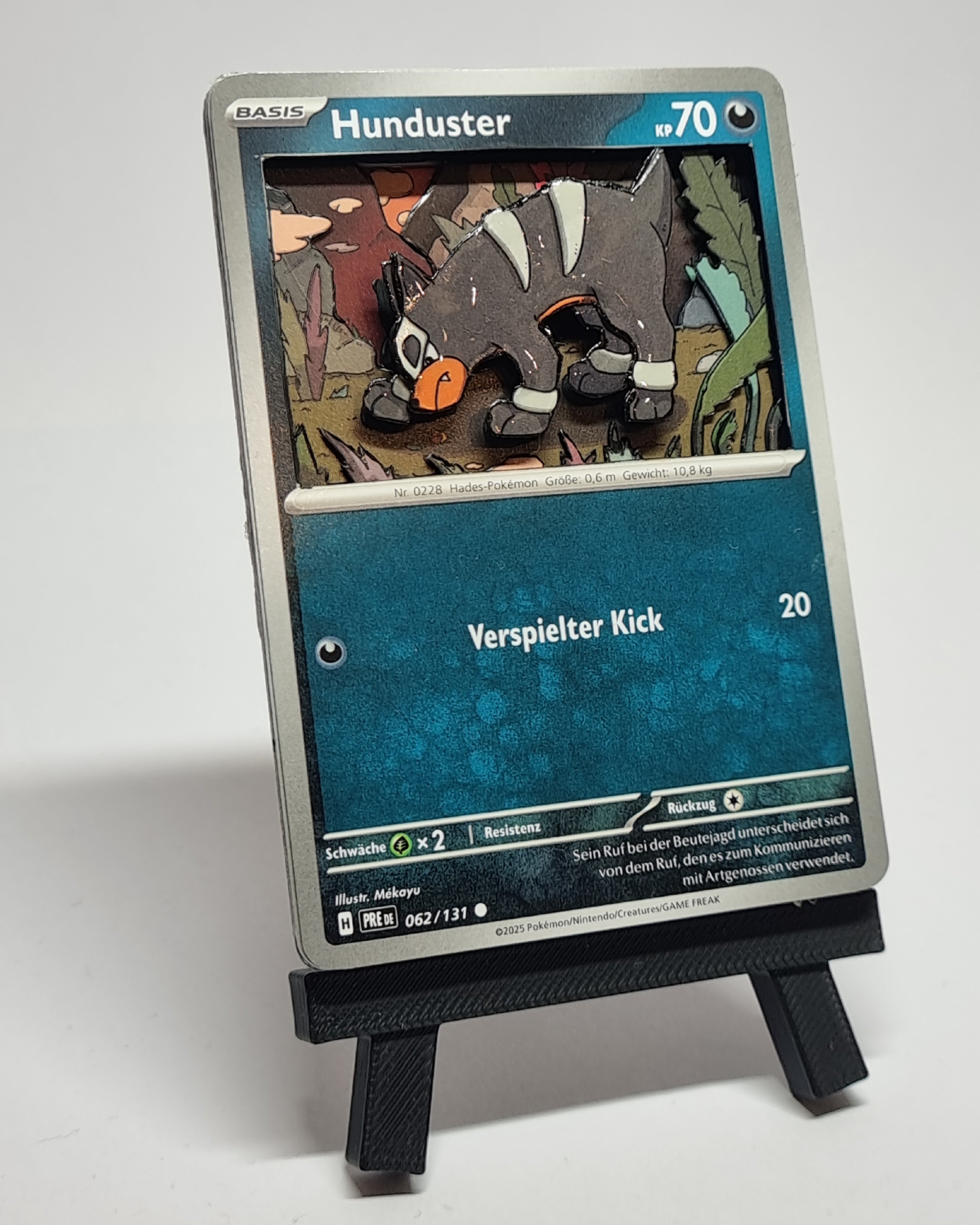 Shadowbox Pokémon TCG – [Hunduster] | Handmade Art
